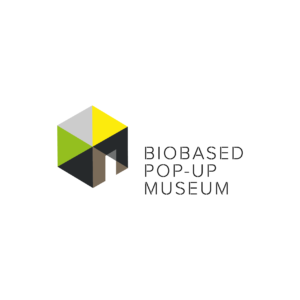 Bio Based pop-up museum expositie huisstijl